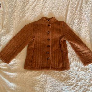 Vintage Burnt Orange Light Jacket, small - medium